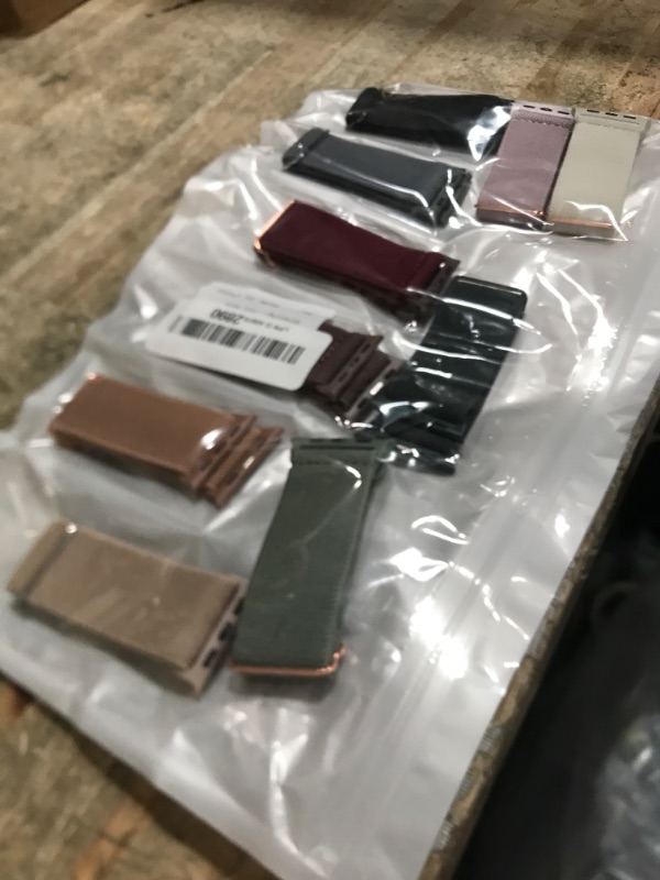 Photo 1 of 10 Pack Stretchy Bands Compatible with Apple Watch Band 40mm 38mm 41mm 42mm 44mm 45mm 46mm 49mm Women Men, Water-Resistant Solo Loop Elastic Sport Straps for iWatch Series 11 10 9 8 7 6 5 4 3 SE Ultra