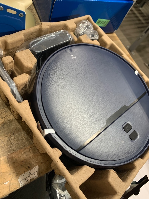 Photo 1 of **FOR PARTS/NON-FUNCTIONAL*** Robot Vacuum and Mop Combo with APP/Voice/Remote Control, 2 in 1 Vacuuming & Mopping Robot, Schedule, Strong Suction, Tangle-Free, Slim & Quiet, for Homes with Pets, Low Pile Carpet & Hard Floors