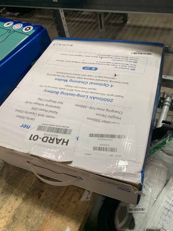 Photo 1 of **FOR PARTS/NON-FUNCTIONAL*** Robot Vacuum and Mop Combo with APP/Voice/Remote Control, 2 in 1 Vacuuming & Mopping Robot, Schedule, Strong Suction, Tangle-Free, Slim & Quiet, for Homes with Pets, Low Pile Carpet & Hard Floors