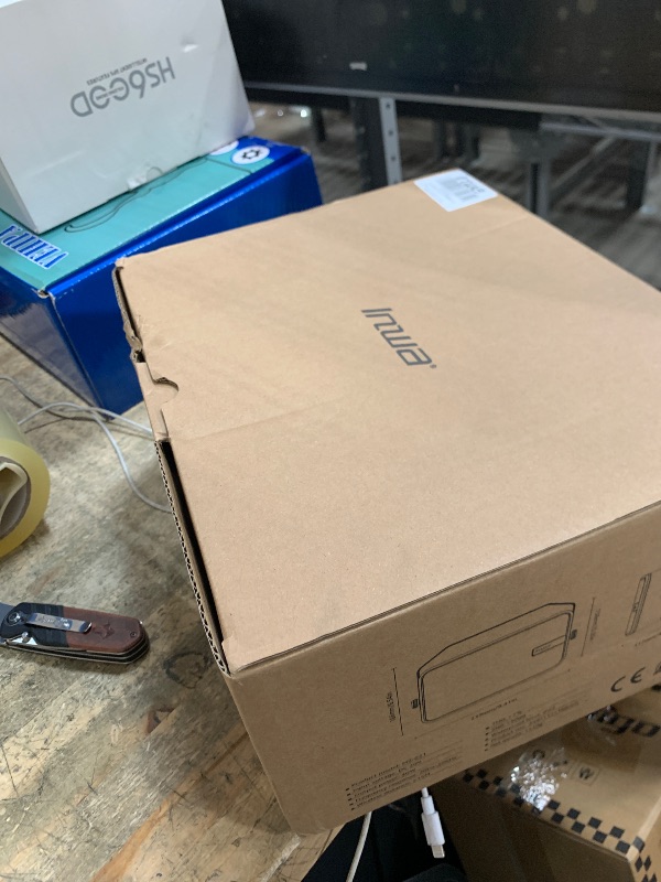 Photo 1 of **MISSING REMOTE** Inwa Outdoor Bluetooth Speakers, IPX5 Waterproof 400W Wall Mount Speaker, Powerful Indoor/Outdoor Sound System, Wireless Sync Up to 100 Speakers, Suitable for Patio/Porch/Gazebo/Garage(MZ-621, Pair)