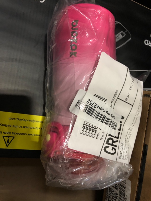 Photo 1 of +
-+-
BJPKPK Insulated Water Bottle 14oz Stainless Steel Water Bottles With Straw And Carry Handle Double Wall Metal Thermo,Cherry Blossom
-