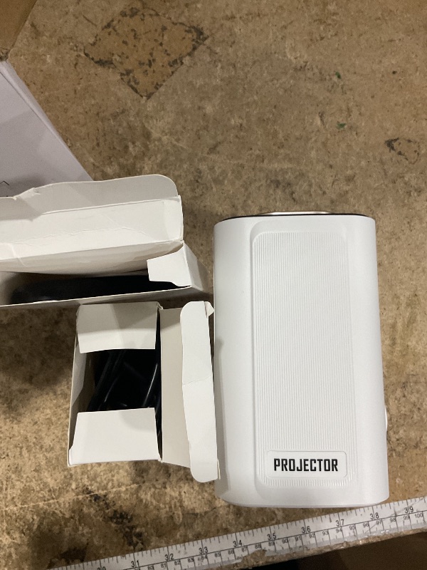 Photo 1 of ?Auto Focus&1080P?WellSonic Mini Projector with Wifi and Bluetooth, 260 Ansi Portable Moive Projector Outdoor&Ceiling Use, Auto Keystone, Voice Control, 5W Speaker, 4K Support Home Thearter