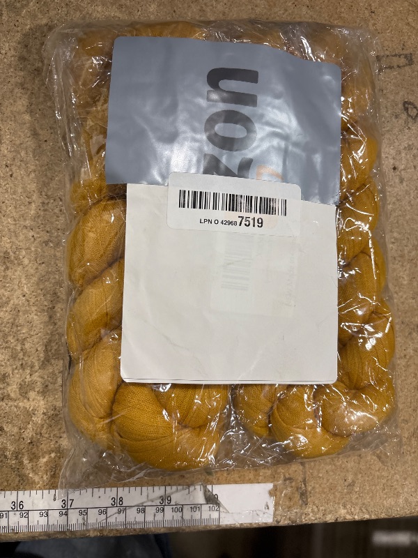 Photo 1 of ***MUSTARD YELLOW*** ButterMelt 2 Pack Yellow 10ft Cheesecloth Table Runner, Boho 35x120 Inch Long, Gauze Table Runner Decor for Baby Shower Bridal Shower or Wedding Party