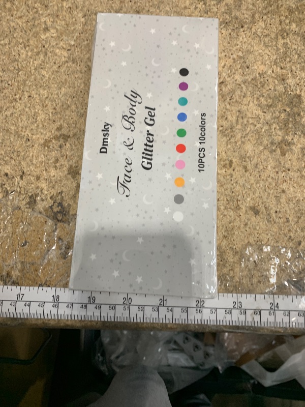 Photo 1 of 10 Colors Body Glitter,Face Glitter Makeup for Kids Women,Sparkly Chunky Hair Glitter for Eye Lip Hair Nails,Mardi Gras Glitter Makeup Face Paint,Singer Concerts Disco Rave Festival Accessories