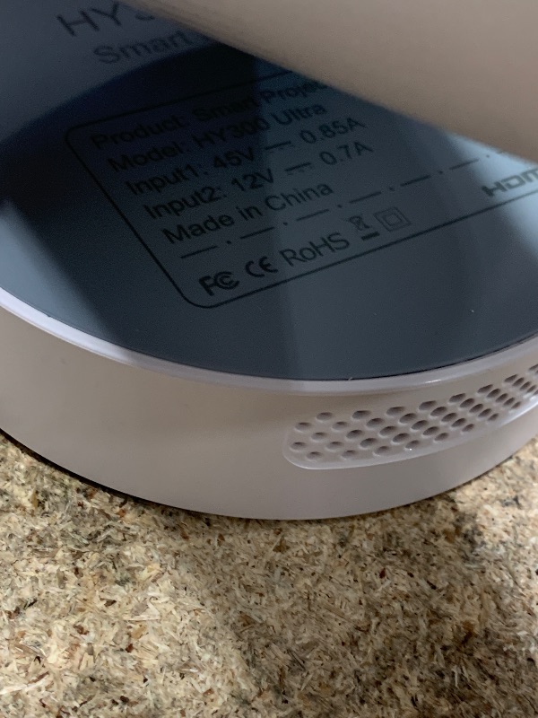 Photo 1 of ?Electric Focus?Magcubic Mini Projector 4K Support, Portable Projector with WiFi 6 and Bluetooth 5.4, Smart Proyector, 5W Soundbase Speaker, 180° Rotation for Home Theater HY300 Ultra