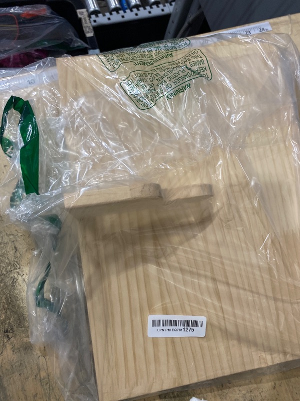 Photo 1 of **MISSING ASSEMBLY PIECES** Cat Window Shelf Feeding Station,Wood Window Seat Mounted with Heavy Duty Suction Cups for Cats Sunbathing and Overlooking