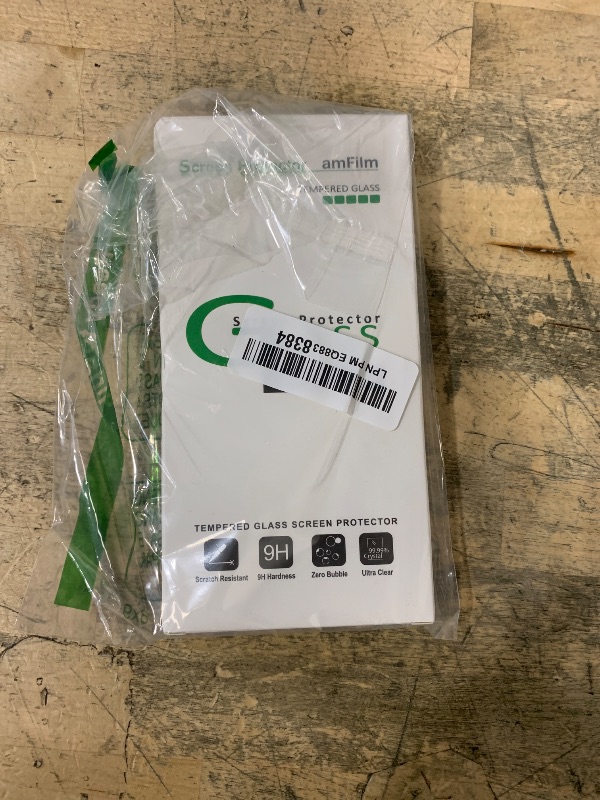 Photo 1 of amFilm OneTouch Screen Protector for iPhone 17 6.3'' 2025 + Camera Lens Protector | Auto-Alignment install | Bubble Free | 9H+ Military-Grade Tempered Glass | FHD Clarity | Case Friendly | 2+2 Pack