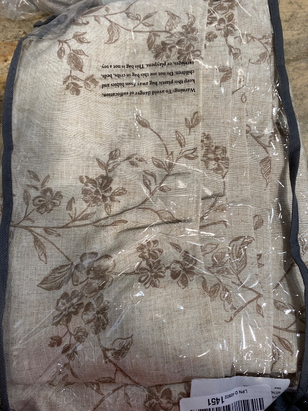 Photo 1 of 100% Blackout Shield Linen Blackout Curtains for Bedroom 96 Inches Long, Back Tab/Rod Pocket Living Room Drapes, Thermal Insulated Blackout Curtains 2 Panels Set, 50" W x 96" L,Cream