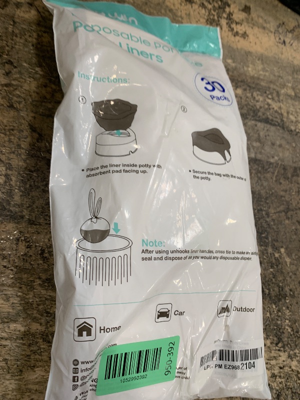 Photo 1 of [30 Counts] Disposable Potty Liners Compatible with OXO Tot 2-in-1 Go Potty, Potty Refill Bags for Toddler Travel, Universal Potty Bags Fit Most Potty Chairs and Travel Potty