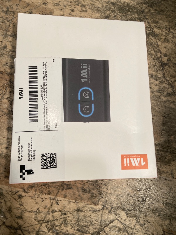 Photo 1 of 1Mii Bluetooth 5.3 Transmitter Receiver for TV to Wireless Headphones, Dual Link AptX Adaptive/Low Latency/HD Audio, Aux Adapter for Home Stereo, Airplane, Boat, Gym