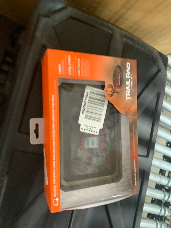 Photo 1 of **UNKNOWN DAMAGES** WILDGAME INNOVATIONS Trail Pad Tablet VU70 Dual SD Card Viewer for Hunting & Wildlife Observation Durable Weather-Resistant Memory Card Reader with 7" Touch Screen