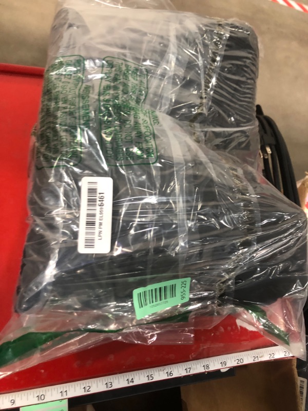 Photo 1 of **MINOR DAMAGE/ONE OF THE ZIPPERS NEEDS REPLACING** Fasrom Mesh Beach Backpack with Insulated Cooler Compartment, Wet Dry Separation Beach Bag, Large Capacity Tote for Swim, Pool, Picnic, or Sports, Black (Empty Bag Only, Patent Design)