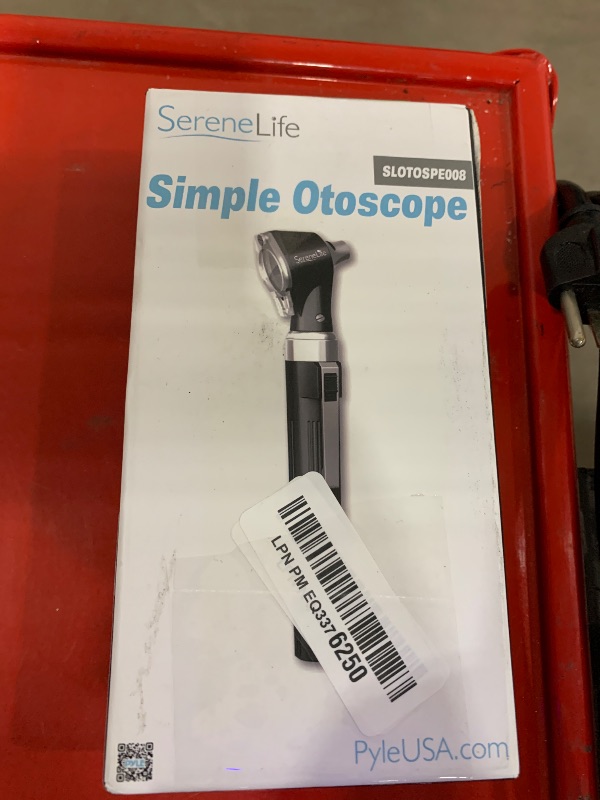 Photo 1 of **WON'T POWER ON POSSIBLY MISSING ANOTHER BULB** SereneLife Compact Otoscope Ear Checker - Fiber Optic Digital Bright LED Ear Light Design Battery Operated & 3X Magnification - Washable Speculum Tip for Pediatric Adult & Veterinary - SLOTOSPE008.5
