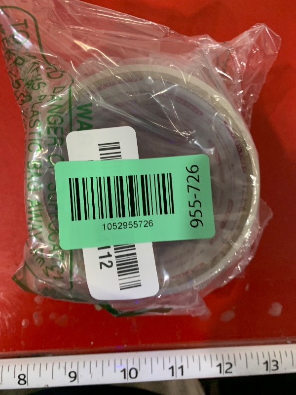 Photo 1 of **15-25% LEFT** XFasten Transparent Window Weather Sealing Tape, 2-Inch x 30 Yards (50.8mm x 27.43m), Clear Window Draft Isolation Sealing Film Tape, No Residue