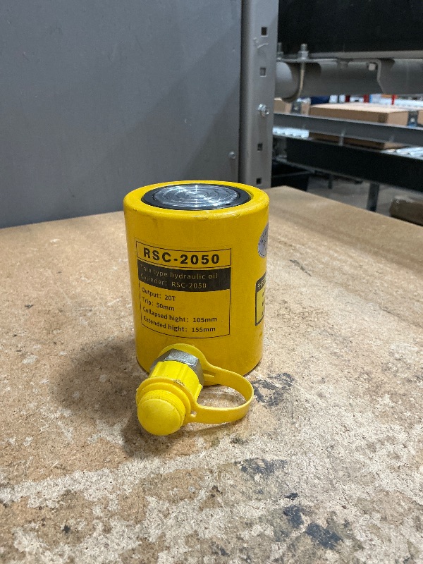 Photo 1 of *INCOMPLETE* NeNchengLi RSC-2050 Hydraulic Cylinder Jack and Hydraulic Hand Pump CP-180, 20T Hydraulic Jack Porta Power Kit 2In Stroke, Industrial Mini Hydraulic Lifting Cylinder