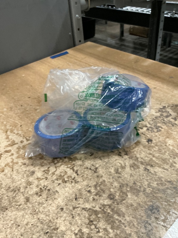 Photo 1 of *MISSING DISPENSER* Heavy Duty Packing Tape - 1.88 Inch x 55 Yards, 2 Mil Thick Blue Tape Refills with Dispenser, Ideal for Carton Sealing, Packaging and Moving