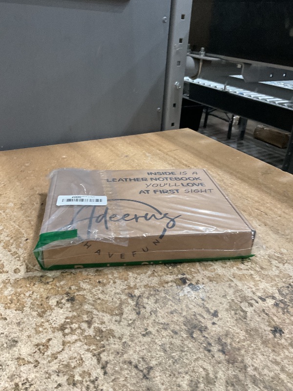 Photo 1 of Refillable A5 Leather Binder Notebook, Reusable Leather Journal, Vintage Organizer with 6-Ring Metal Binder, 120 Pages Lined Paper & Pocket, for Writers Business Work Study College and Daily