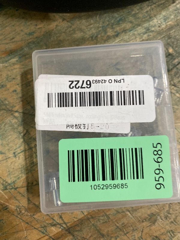 Photo 1 of 5 Millimeters Shelf Support Peg?Support Cabinet Shelf Pins?Clear Plastic Replacement Peg Cabinet Shelf Supports Pins for Kitchen Furniture Book Shelves Shelf Holder Locking Pins (20 Pieces)