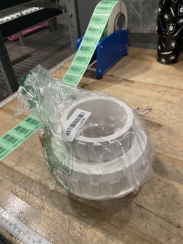 Photo 1 of 3" PVC Union Coupling Pipe Fitting (Socket x Socket) 3Inch PVC Slip Union Adapter Coupling Schedule 40, EPDM O-Ring, White