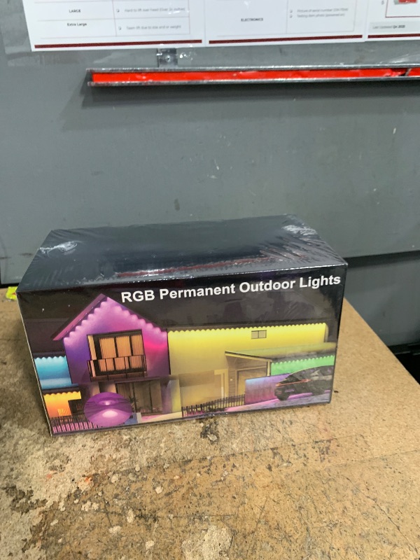 Photo 1 of *FACTORY SEALED* MuliVid 150Ft Permanent Outdoor Lights,Smart RGB Outdoor Lights with Remote APP Control, IP67 Waterproof Outside Light for House for Christmas, Halloween, Holiday, Party, Daily