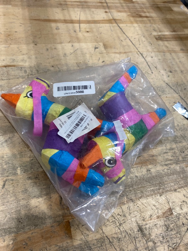 Photo 1 of *****see notes ******Rhode Island Novelty 4 x 7 Inch Mini Donkey Pinatas, Ordered in Sets of 2