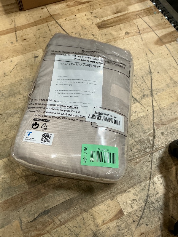 Photo 1 of 10 Set Compression Packing Cubes for Travel Women Mom,OlarHike Luggage Clothes Storage Gifts for Travelers,Airplane/Cruise/Car/Train Travel Essentials,Compressible Expandable Saver Space Bags(Beige)