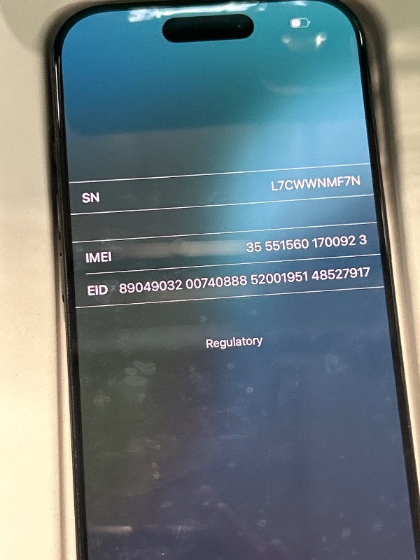 Photo 1 of *** LOCKED TO PREVIOUS OWNER ***Apple iPhone 16 Pro