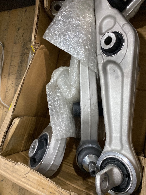 Photo 1 of (incomplete)(see all images) Roneeson 4Pcs Front Lower Left Right Side Suspension Control Arm with Ball Joint Assembly for Tesla Model 3 2017-2022, Model Y 2019-2022