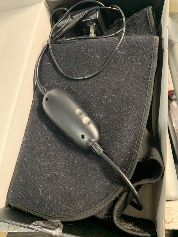 Photo 1 of ***(HEAVILY USED/ MINOR DAMAGE)***Red Infrared Light Neck Shoulder Body Upper Back, 660nm&850nm Dual-chip LEDs, Timer, Wearable Heating Infrared Red Light Therapy Wrap Pad Pain Relief Muscle Relaxing at Home