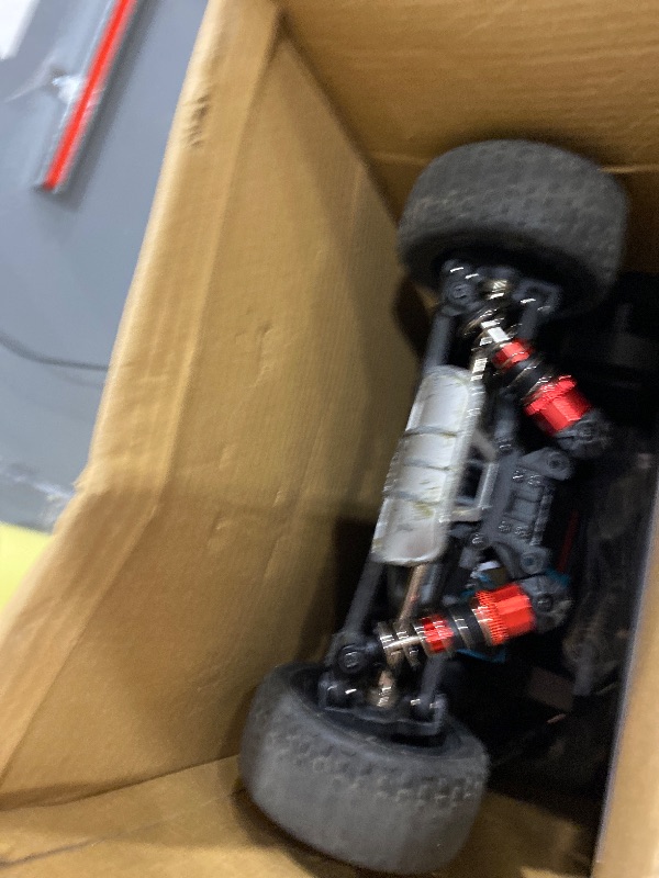 Photo 1 of **** FOR PARTS ONLY***    HYPER GO H16PL 1/16 RTR Fast Brushless RC Buggy for Adults, Max 38 mph RC Truck, 4WD High Speed Racing Car with 2S 2000 mAh Battery for RC Basher