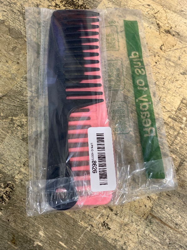 Photo 1 of *******************MISSING 2*******************
MODENGKONGJIAN 4PCS Wide Tooth Detangling Comb, Large Hair Styling Comb for Curly, Wet, Long Hair (Multi-colored, Polypropylene, Handgrip)