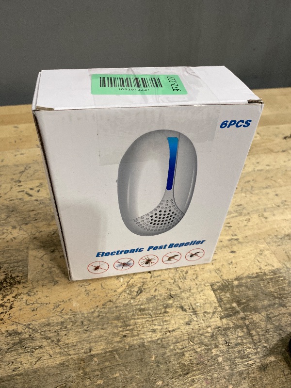 Photo 1 of 2025 Upgraded Ultrasonic Repellent Indoor, Mouse Traps Insert Plug in, Pest Control Repellent Ant,Roach,Rodent, Mouse, Bugs, Mosquito, Spider, for Home, Office, Warehouse 6 Packs