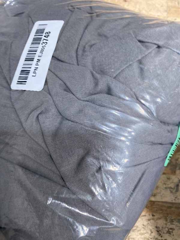 Photo 1 of *** ONLY THE SHEET***   Shilucheng 100% Egyptian Cotton King Size Sheets Set - 1000 Thread Count?Luxury Cotton Bed Sheets?Breathable & Cooling Bedding and Pillow Cases, 16 Inch Deep Pocket - 4 Piece (King, Grey)