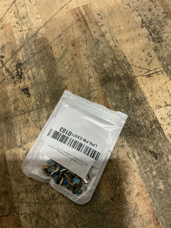 Photo 1 of 20pcs Western Nail Charms, 3D Cowboy Turquoise Nail Sticker Ornament Decorations with Blue White Pink Gemstone Rhinestones for Crystal Nails Art DIY Manicure Wedding & Prom Accessories