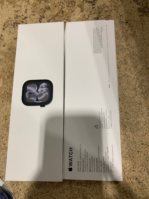 Photo 1 of ***LOCKED TO PREVIOUS OWNER, FOR PARTS ONLY  *** Apple Watch Series 7Smartwatch with Jet Black Aluminum Case Fitness Tracker, Health Monitoring, Always-On Display, Water Resistant
