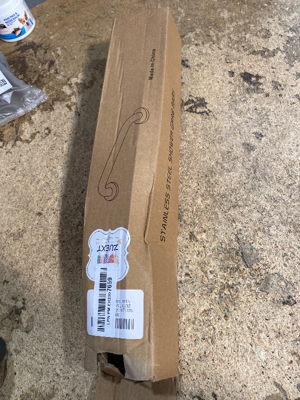 Photo 1 of 2 Pack 16 Inch Shower Grab Bar Satin Brushed Nickel, ZUEXT Stainless Steel Safety Grab Bar Handle, Bathroom Balance Bar, Safety Hand Rail Support - Handicap, Elderly, Injury, Senior Assist Bath Handle