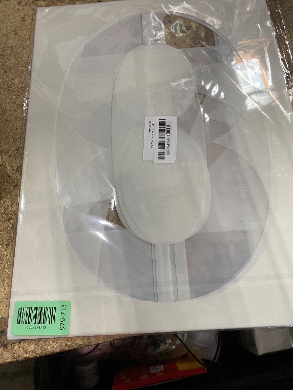 Photo 1 of 18 Inch Large Number Stencils Set 0-9 Address Number Stencil Reusable Plastic Digital Stencils Templates for Cake Stencil Address Number Painting Stencils Templates