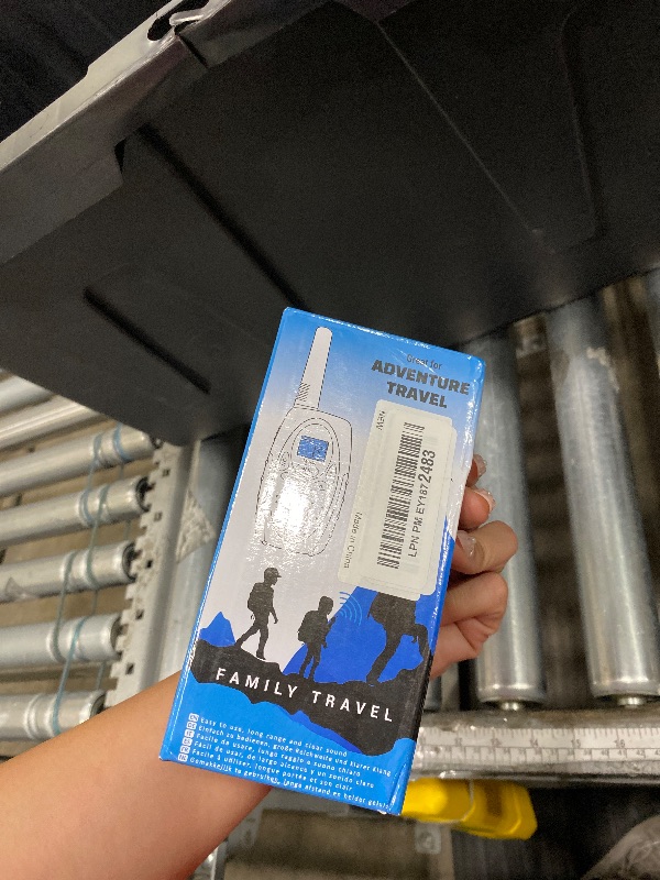 Photo 1 of **PARTIAL SET /ONLY 1 BLUE** Topsung Walkie Talkies Long Range, M880 FRS Two Way Radio for Adults with Mic LCD Screen/Resistance Wakie-Talkies with Noise Cancelling for Men Women Outdoor Adventures Cruise Ship (Blue and Green)