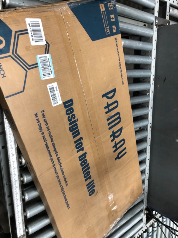 Photo 1 of *****************Missing pieces***********
Pamray 39 Inch Computer Desk with Monitor Stand Small Home Office Desks with Non-Woven Storage Drawer for Bedroom Study Table Writing and Work Desk Vintage,Brown Leg