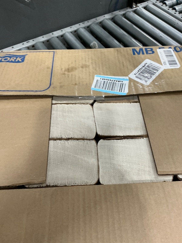 Photo 1 of 
Tork Multifold Hand Towel White H2, Universal, 100% Recycled Fibers, 16 x 250 Towels, MB540A