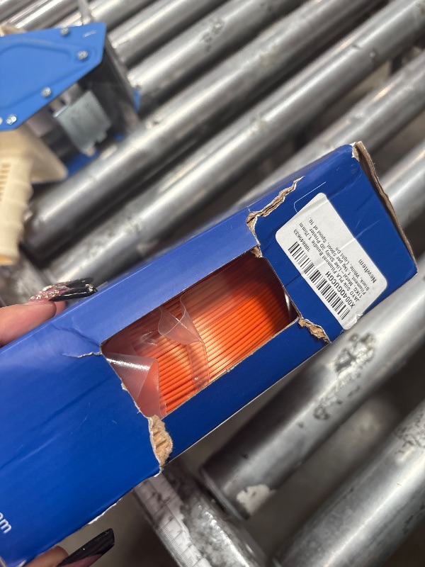 Photo 1 of ***** ONLY ORANGE***** JAYO Silk PLA Filament Bundle 1.75mm 11KG, Metal-Like Shiny 3D Printer Filament, 1.1kg per Spool, Spool of 10, Black, White, Light Gold, Silver, Red Copper, Pink, Red, Blue, Green, Orange