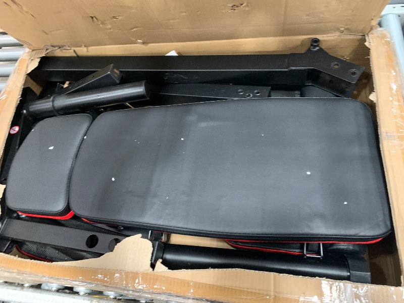 Photo 1 of ****PARTS ONLY, MISSING PIECES*** XDDIAS Workout Bench, Adjustable Weight Bench with Leg Extension and Leg Curl, Extended Headrest, 900LBS Preacher Curl Bench Incline Decline Flat Workout Bench for Home Gym Full Body Exercise