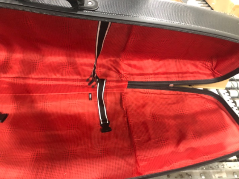 Photo 1 of (used/damaged) Samsonite Golf 6850 Hard Case Golf Travel Bag, Lightweight & Durable ABS Shell, Multi-Directional Wheels