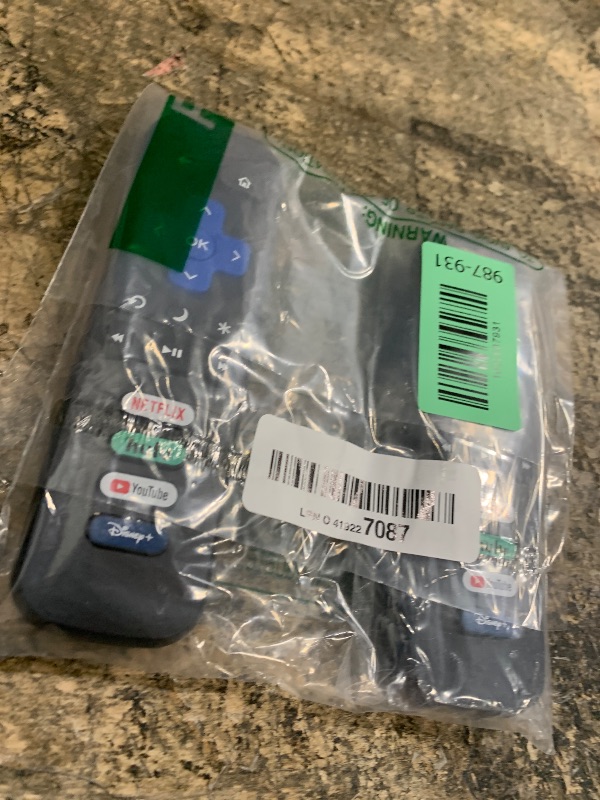 Photo 1 of (Pack of 2) Replacement Remote Control Only for Roku TV, Compatible for TCL Roku/Hisense Roku/Onn Roku/Sharp Roku/Element Roku/Westinghouse Roku/Philips Roku Smart TVs (Not for Roku Stick and Box)