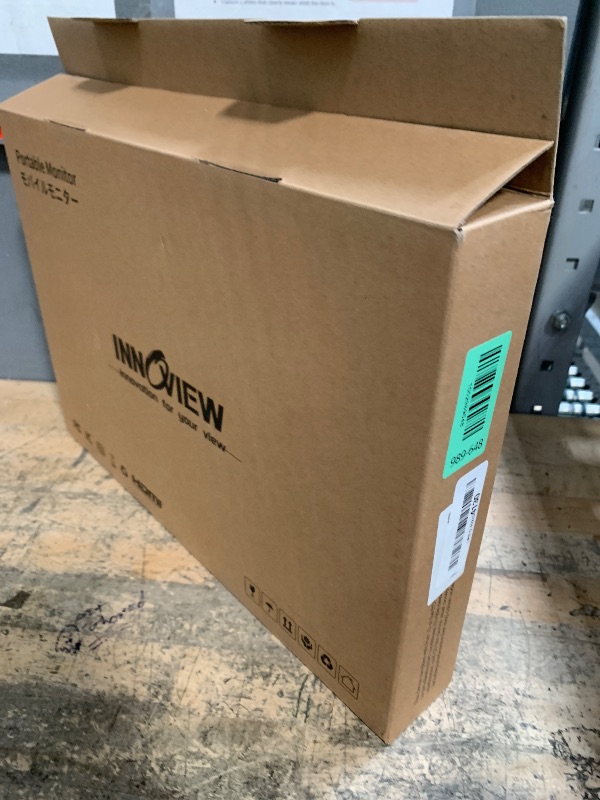 Photo 1 of InnoView Portable Monitor Touchscreen 15.6" 1080P 10-Point Touch Screen Monitor Portable with Protective Sleeve Built-in Stand, 1200:1 HDMI USB C Travel Monitors for Laptop, PC, Phone