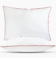 Photo 1 of  Bed Pillows Standard/Queen Size Set of 2 - Original Down Alternative Pillow for Sleeping - Bedding for Back, Stomach or Side Sleepers