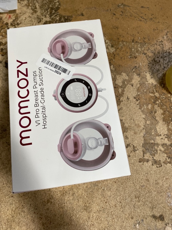 Photo 1 of ********************Missing pieces************
Momcozy Breast Pump V1 Pro Hospital-Grade, Hands-Free & Portable Wearable Pump, Upgraded Electric Pump with 3 Fine-Tuned Rhythms|15 Levels, Come with Leak-Proof DoubleFit Flange, Cozy Red.