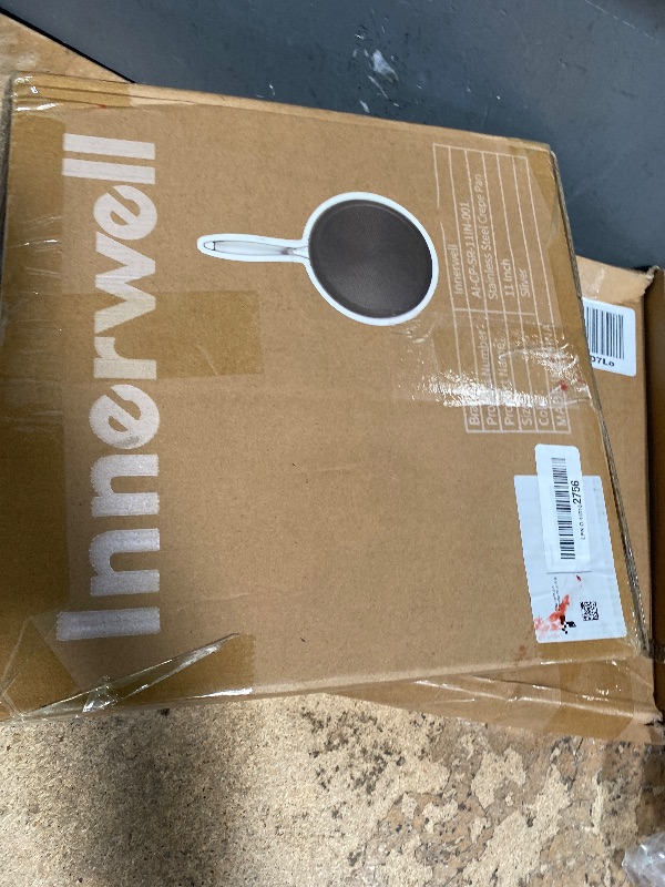 Photo 1 of (MISSING SCREWS) Nonstick Crepe Pan 11inch Stainless Steel Crepe Pan Honeycomb Coating Flat Skillet Tawa Dosa Tortilla Pan,Omelet Pan with All Stove Tops Available, Induction Compatible