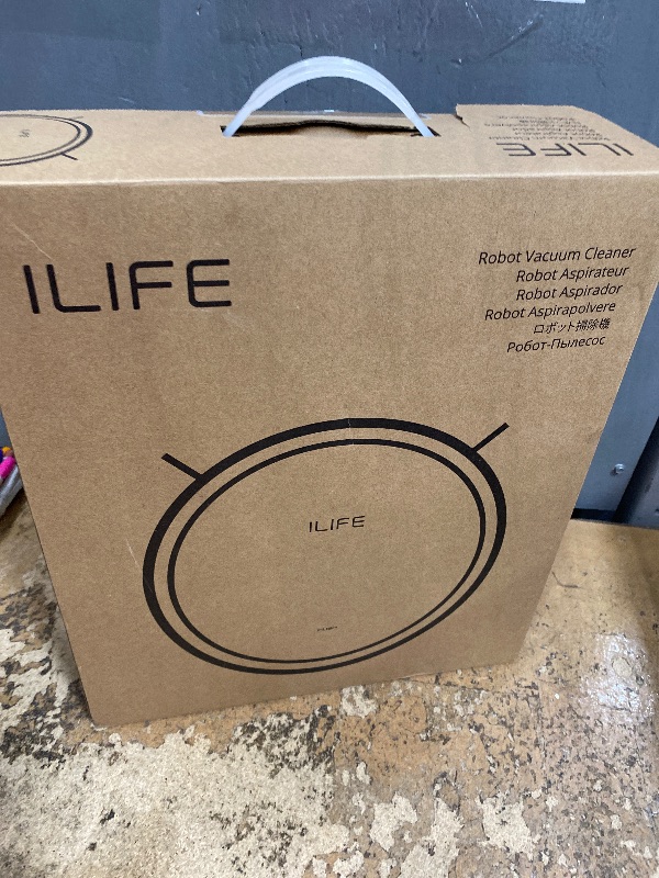 Photo 1 of ***SEE NOTES***ILIFE V5s Plus Robot Vacuum and Mop Combo with Wi-Fi/App/Alexa, Automatic Self-Charging Robotic Vacuum Cleaner, Slim and Quiet, Cleans Hard Floors Carpets and Pet Hair (V5s Pro Upgrade Version)