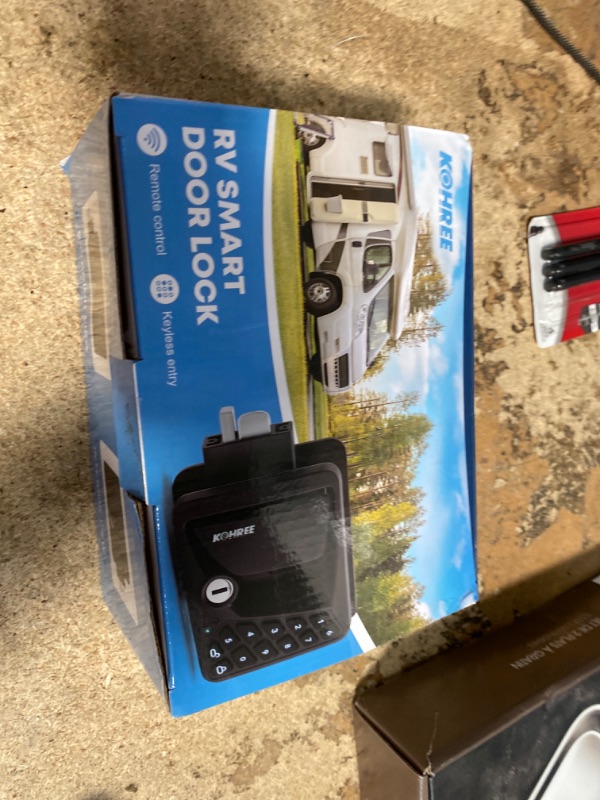 Photo 1 of **SEE NOTES ***Kohree RV Door Lock Keyless Entry, RV Door Locks Replacement with Keypad and Remote, 100% Metal Camper Travel Trailer Door Lock, Secure Camper Latch Replacement RV Door Latch Handle